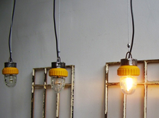 Gule lamper