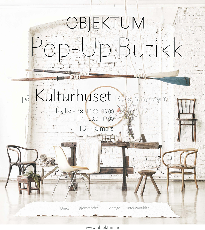 Pop-up butikk i Oslo